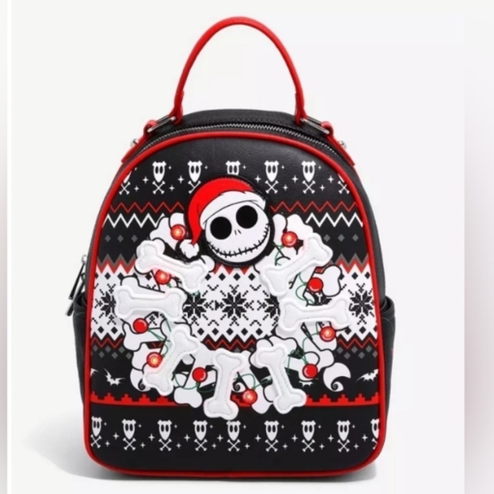 Our Universe Nightmare Before Christmas Jack sweater mini Light Up backpack